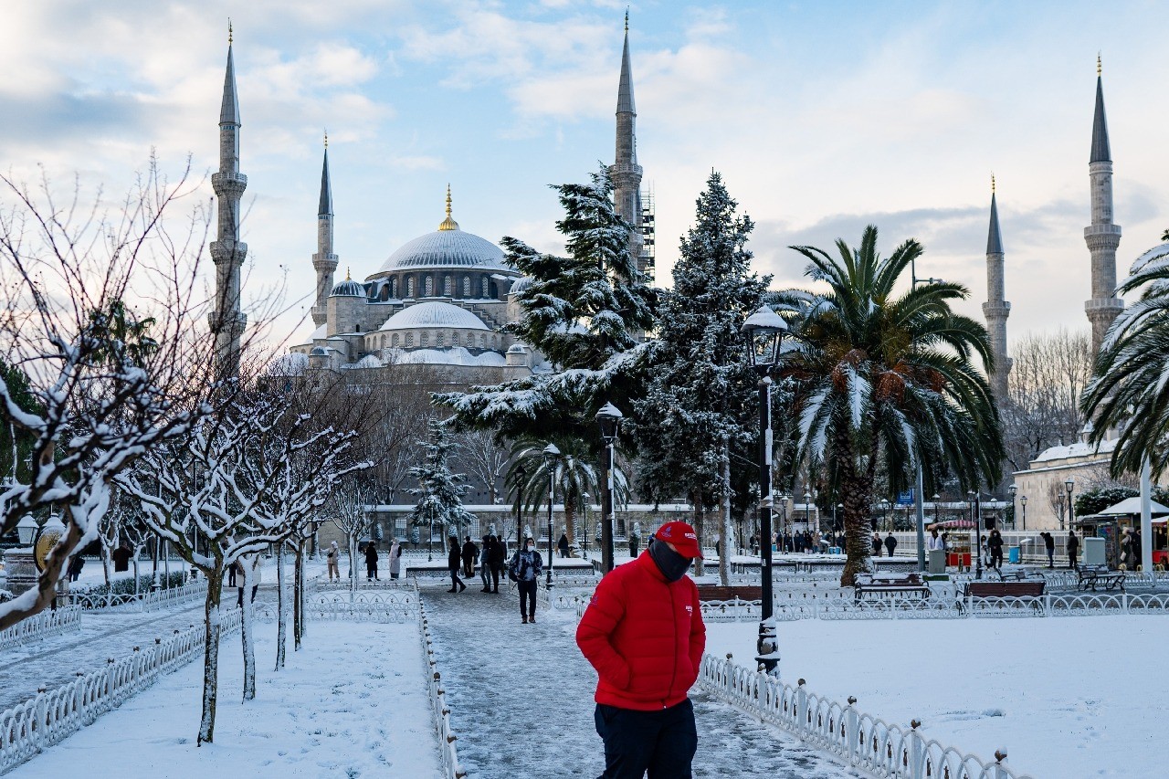 Турция снегопад 2022
