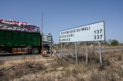 La frontière du Mali, le 23 janvier 2022, ouverte uniquement aux produits aliementaires