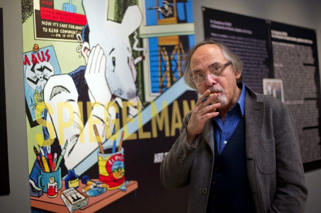 Art Spiegelman, author of the acclaimed graphic Holocaust novel "Maus," which was banned b