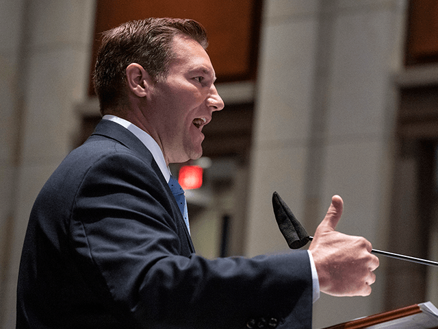 omnibus - Rep. Guy Reschenthaler, R-Pa., speaks during a House Judiciary Committee markup of the Justice in Policing Act of 2020 on Capitol Hill in Washington, Wednesday, June 17, 2020. (Sarah Silbiger/Pool via AP)