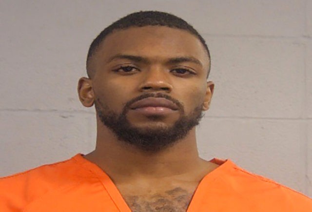 This photo provided by Louisville Metro Department of Corrections shows Quintez Brown. A candidate for Louisville's metro council, Brown stands charged with attempted murder, accused of opening fire on a mayoral candidate whose shirt was grazed by a bullet in his campaign headquarters, police said Tuesday, Feb. 15, 2022. Brown, …
