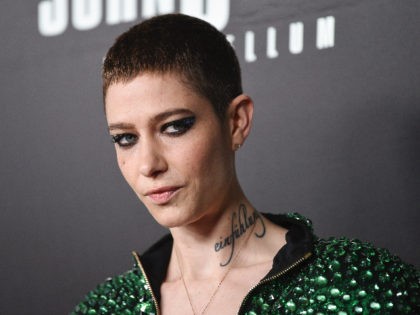 Actor Asia Kate Dillon attends the world premiere of "John Wick: Chapter 3 - Parabellum" at One Hanson on Thursday, May 9, 2019, in New York. (Photo by Evan Agostini/Invision/AP)