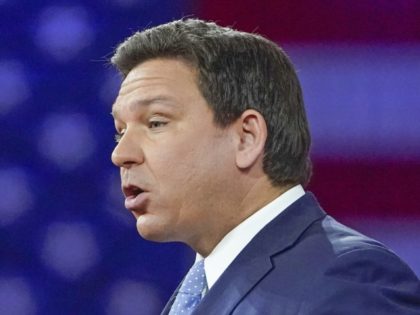 Florida Gov. Ron DeSantis speaks at the Conservative Political Action Conference (CPAC) Th