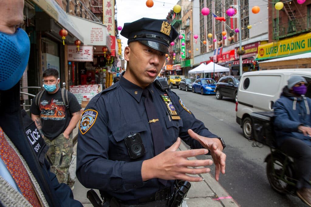 Detective Vincent Cheung (Ted Shaffrey/Associated Press)