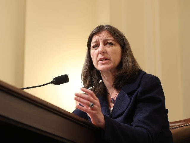 U.S. Rep. Elaine Luria, D-VA, speaks during a House Select Committee investigating the January 6 attack on the U.S. Capitol on July 27, 2021 at the Cannon House Office Building in Washington, DC. (Photo by Oliver Contreras-Pool/Getty Images)