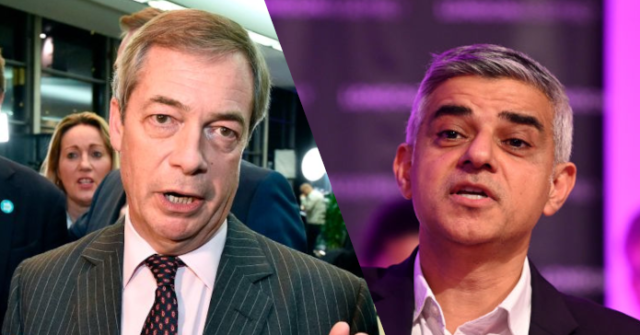 Farage Roasts Khan For Not Firing Dick Over Knife Crime, Gang Violence