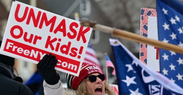 VIDEO: Citizens Protest Canadian Trucker Vaccine Mandates in Buffalo