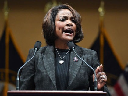 US Democratic Representative Val Demings speaks as lawmakers share the recollections on th