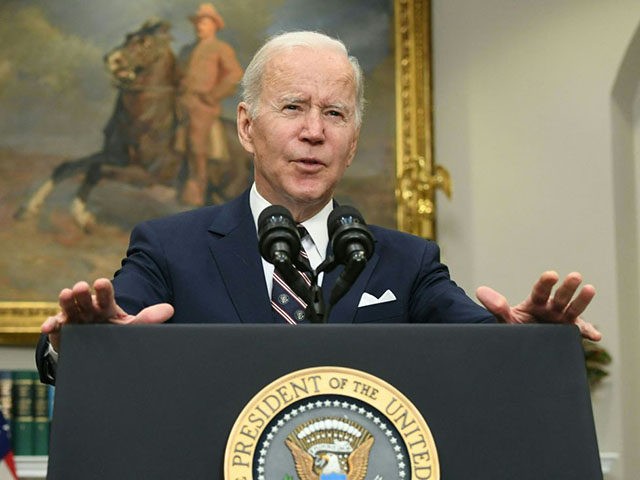 US President Joe Biden speaks about the counterterrorism operation in Syria from the Roosevelt Room of the White House in Washington, DC, on February 3, 2022. - Biden said Thursday that the leader of the Islamic State group, Abu Ibrahim al-Hashimi al-Qurashi, had been "taken off the battlefield" during a …