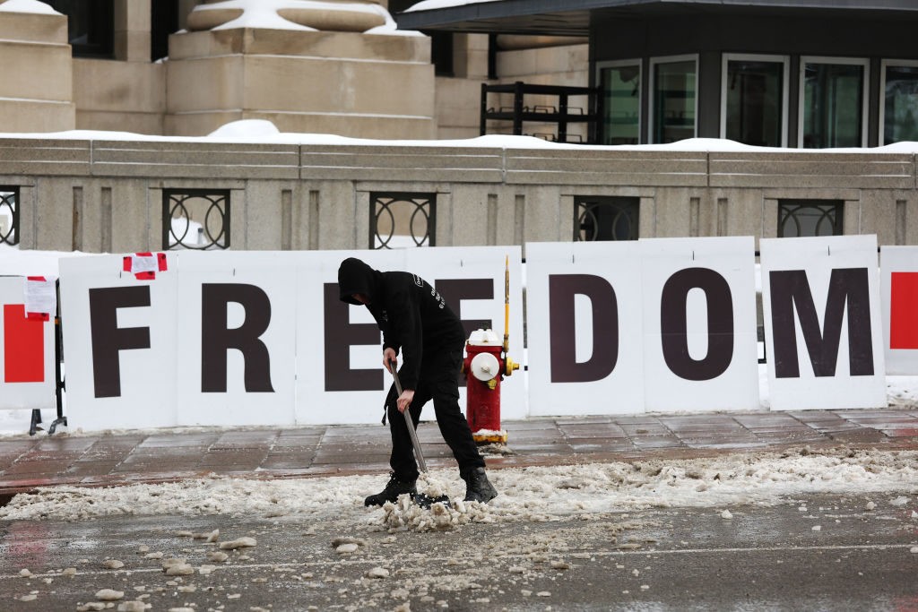 GettyImages-1238330138-1024x683 🇨🇦'Freedom Convoy' Protests Intensify🇨🇦 More Crossings to USA Blocked, Trudeau Under Fire Featured Top Stories Videos [your]NEWS