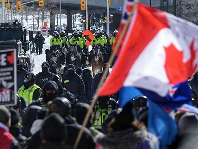 Police Crackdown Forces Canada Parliament to Cancel Itself