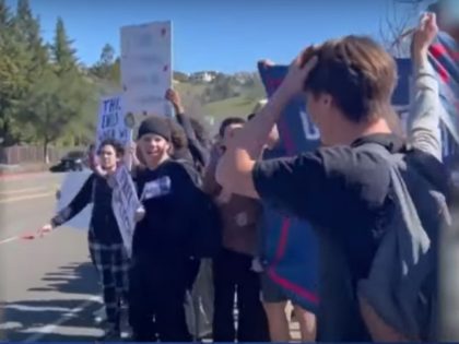 High Schoolers Protest Mask Mandate