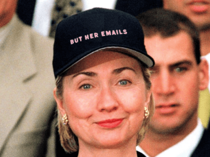 Hillary Clinton Promotes ‘But Her Emails’ Hat in Wake of Trump Indictment