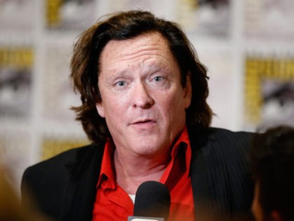 SAN DIEGO, CA - JULY 11: Actor Michael Madsen attends "The Hateful Eight" press room during Comic-Con International 2015 at the Hilton Bayfront on July 11, 2015 in San Diego, California. (Photo by Joe Scarnici/Getty Images)
