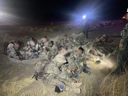 Texas DPS troopers assist Big Bend Sector Border Patrol agents in apprehending 70 migrants in 36 hours. (National Border Patrol Council Local 2509)