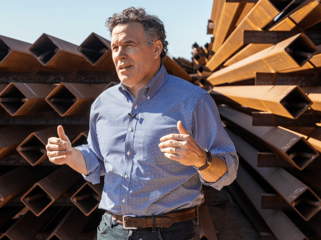 Pennsylvania U.S. Senate candidate David McCormick visits border with Mexico.