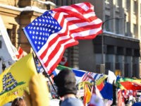 Protesters Gathered Outside Canadian Embassy in NYC to Support of Truckers’ Freedom Convoy