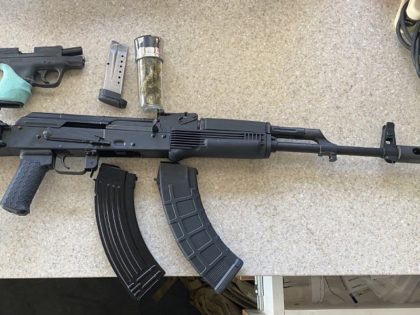 Del Rio Sector agents seize four weapons in two human smuggling incidents. (U.S. Border Patrol/Del Rio Sector)