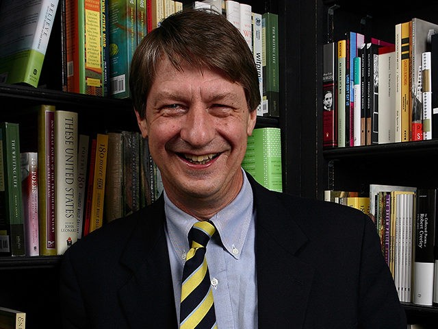 Author P.J. O'Rourke poses for a portrait at Book Soup February 5, 2007, in Los Angel