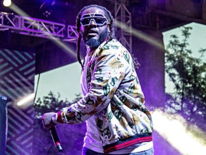 T-Pain seen at Forecastle Music Festival at Waterfront Park on Saturday, July 14, 2018, in Louisville, Ky. (Photo by Amy Harris/Invision/AP)