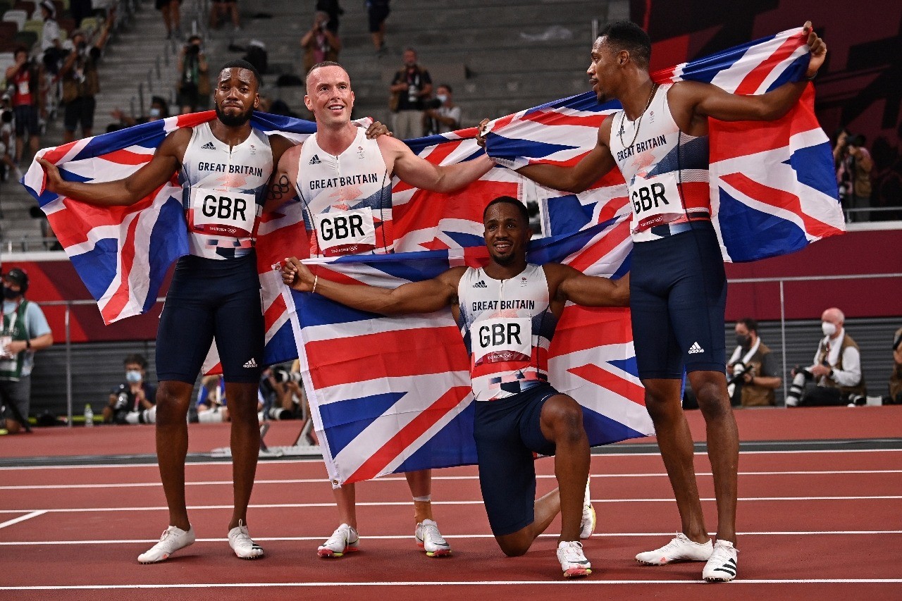 Great Britain Team Sprint Olympic 2004