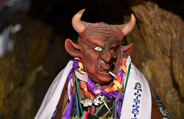 Bolivia's miners believe the fierce-looking deity known as 'El Tio' (The Uncle) offers the