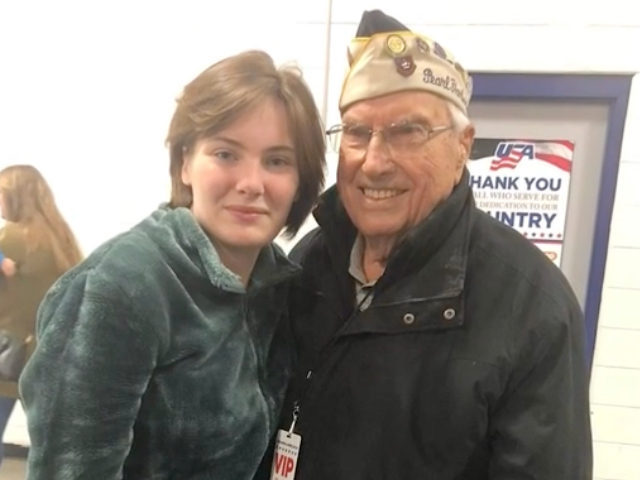 16-year-old Michigan girl raises $130 thousand for veterans. (Screengrab/9&10 News)