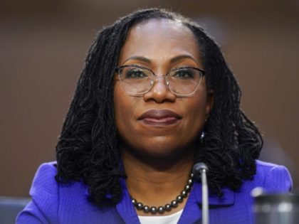 Supreme Court nominee Judge Ketanji Brown Jackson listens during her confirmation hearing