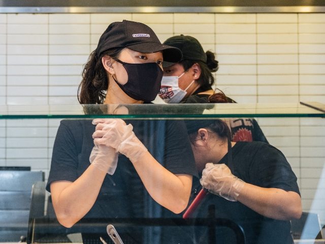 Chipotle workers