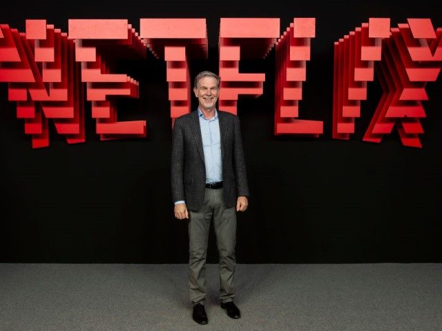 CEO Of Netflix, Reed Hastings, attends the red carpet during the Netflix presentation party at the Invernadero del Palacio de Cristal de la Arganzuela on April 4, 2019 in Madrid, Spain. (Photo by Juan Naharro Gimenez/Getty Images for Netflix)