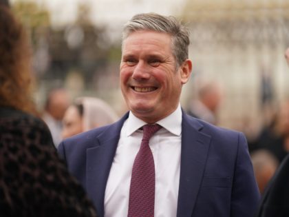 LONDON, ENGLAND - OCTOBER 07: Labour leader Keir Starmer, during the launch of the Queen's Baton Relay for Birmingham 2022, the XXII Commonwealth Games at Buckingham Palace on October 7, 2021 in London, England. The Queen and The Earl of Wessex are Patron and Vice-Patron of the Commonwealth Games Federation …