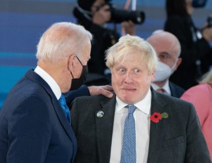 UK Prime Minister Attends The First Day Of The G20 Summit