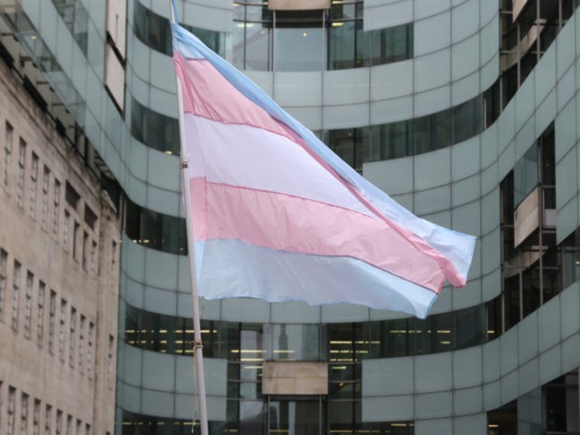Demonstrators Protest At The BBC Against Its Perceived Anti-trans Agenda
