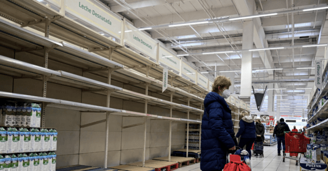 Supermarkets Allowed to Begin Rationing in Spain, Says Socialist Govt