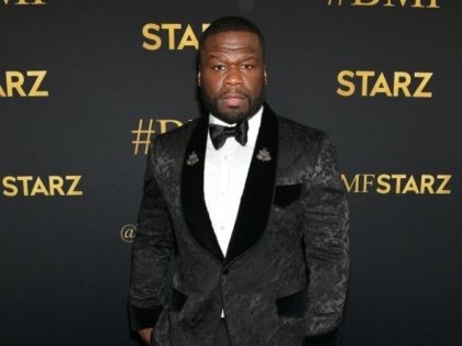 ATLANTA, GEORGIA - SEPTEMBER 23: 50 Cent attends the BMF world premiere screening and concert at Cellairis Amphitheatre at Lakewood on September 23, 2021 in Atlanta, Georgia. (Photo by Paras Griffin/Getty Images for STARZ)