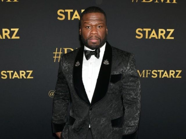 ATLANTA, GEORGIA - SEPTEMBER 23: 50 Cent attends the BMF world premiere screening and conc