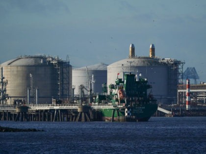 TEESSIDE, ENGLAND - FEBRUARY 09: The Maltese registered JS Chukar LPG (Liquified Petroleum