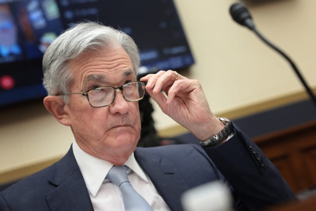 WASHINGTON, DC - MARCH 02: Federal Reserve Board Chair Jerome Powell testifies about &#039