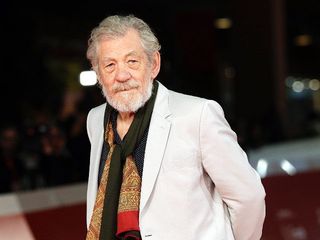 FILE - In this Nov. 1, 2017 file photo, actor Ian McKellen poses on the red carpet at the