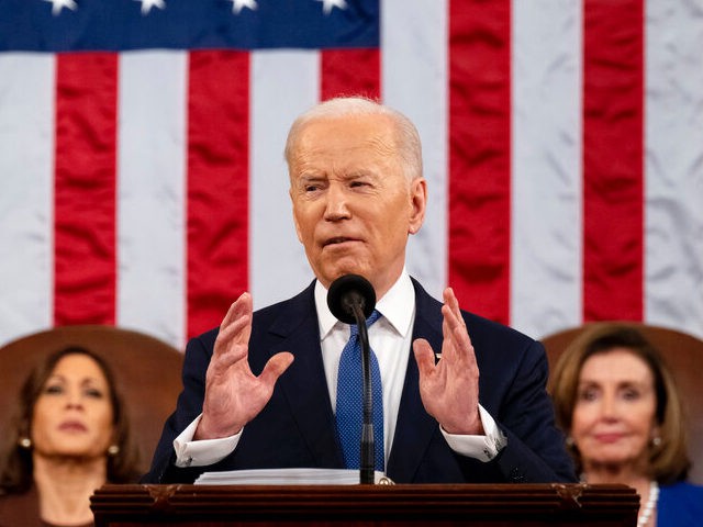 President Joe Biden delivers his State of the Union address to a joint session of Congress
