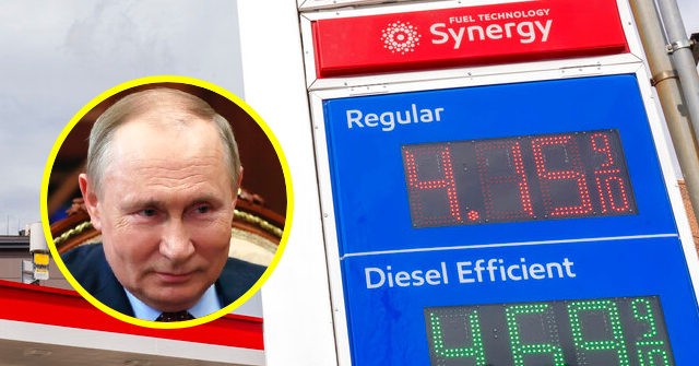 Media Adopts Biden’s Strategy of Blaming Putin for Gigantic Gas Prices