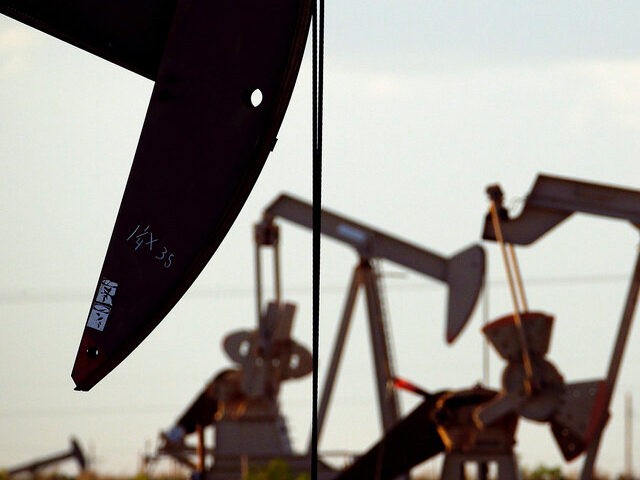 In this April 24, 2015, file photo, pumpjacks work in a field near Lovington, N.M. The Biden administration has approved thousands of drilling permits since taking office despite a campaign pledge to end fracking on federal land. (AP Photo/Charlie Riedel, File)
