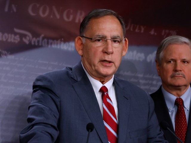 WASHINGTON, DC - DECEMBER 14: Sen. John Boozman (R-AR) speaks during a news conference with Sen. John Hoeven (R-ND) and Sen. Shelley Moore Capito (R-WV) at the U.S. Capitol on December 14, 2021 in Washington, DC. The senators were critical of the Build Back Better legislation's cost following the Congressional …