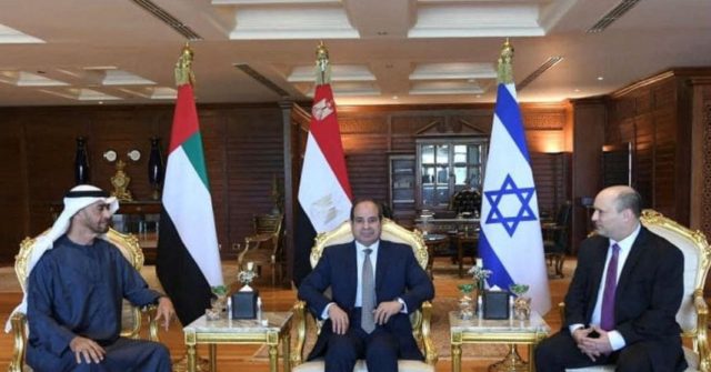 Israel’s Bennett, UAE Crown Prince and Egypt’s Sissi Hold Historic Summit