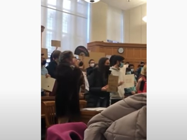 Yale protest ADF