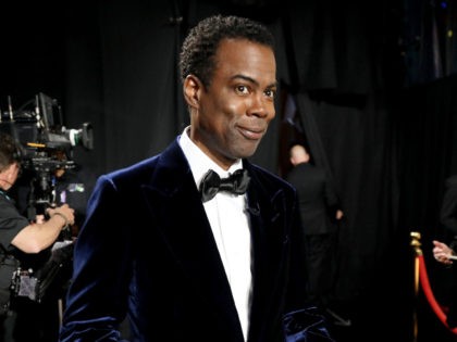 HOLLYWOOD, CALIFORNIA - MARCH 27: In this handout photo provided by A.M.P.A.S., Chris Rock is seen backstage during the 94th Annual Academy Awards at Dolby Theatre on March 27, 2022 in Hollywood, California. (Photo by Al Seib /A.M.P.A.S. via Getty Images)