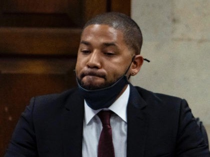 Actor Jussie Smollett listens as his sentence is read at the Leighton Criminal Court Building, Thursday, March 10, 2022, in Chicago. Jussie Smollett maintained his innocence during his sentencing hearing Thursday after a judge sentenced the former “Empire” actor to 150 days in jail for lying to police about a …