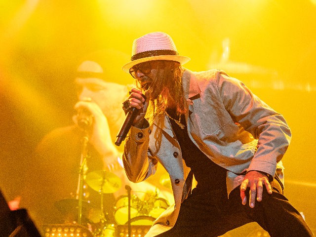 Kid Rock performs on stage at KAABOO Texas at AT&T Stadium on Saturday, May 11, 2019,