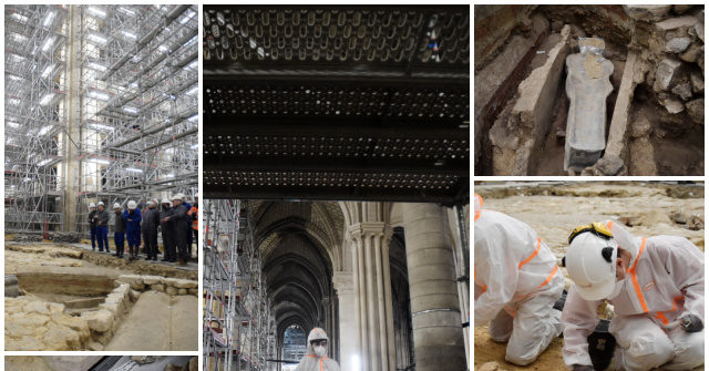 PHOTOS: Ancient Tombs Unearthed At Paris’ Notre Dame Cathedral