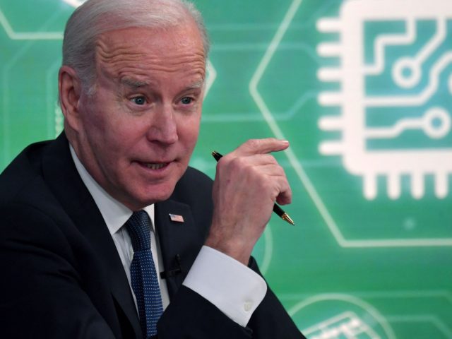 US President Joe Biden meets with business leaders to discuss the Bipartisan Innovation Ac